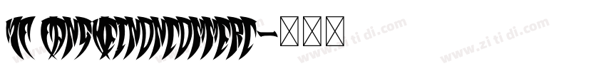 MF FangHeinoncommerc字体转换